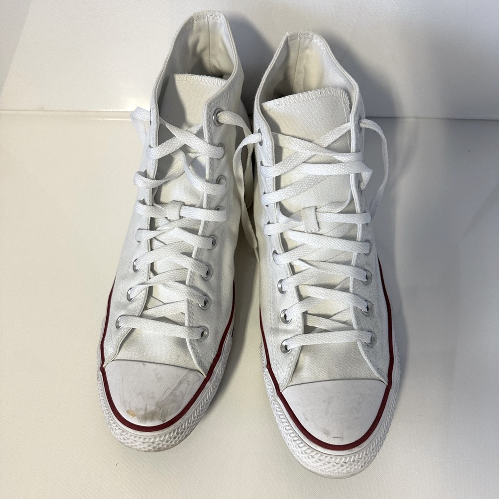Size 13 Men White High Top Converse Chuck Taylor’s Women’s 15